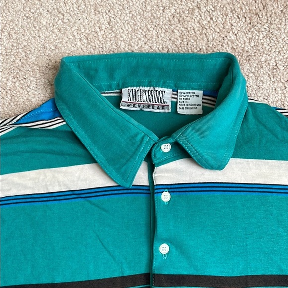 Knightsbridge Striped Polo Shirt - Picture 2 of 7